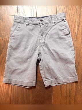 Wonder Nation Boys Gray Chino Shorts- Sz 12